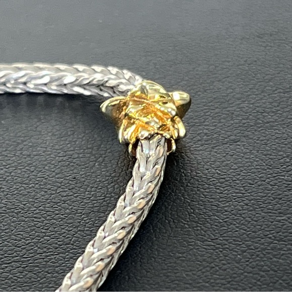 Trollbeads Retired Lotus, Gold Bead- 21135 - Picture 4 of 8